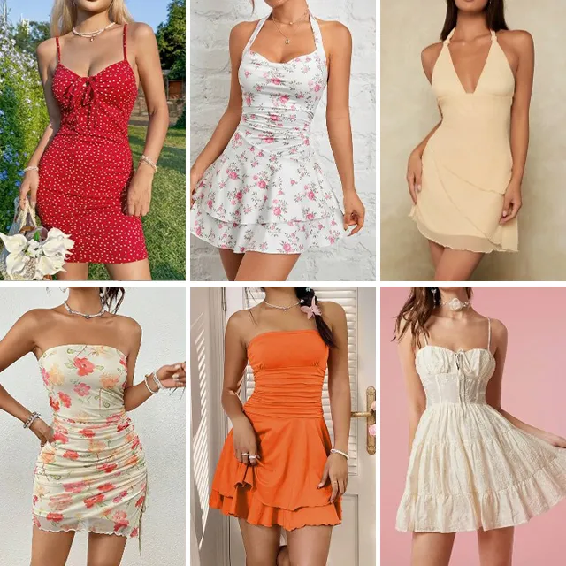 فساتين نسائية متنوعة من ماركات ,Various women's dresses from brands