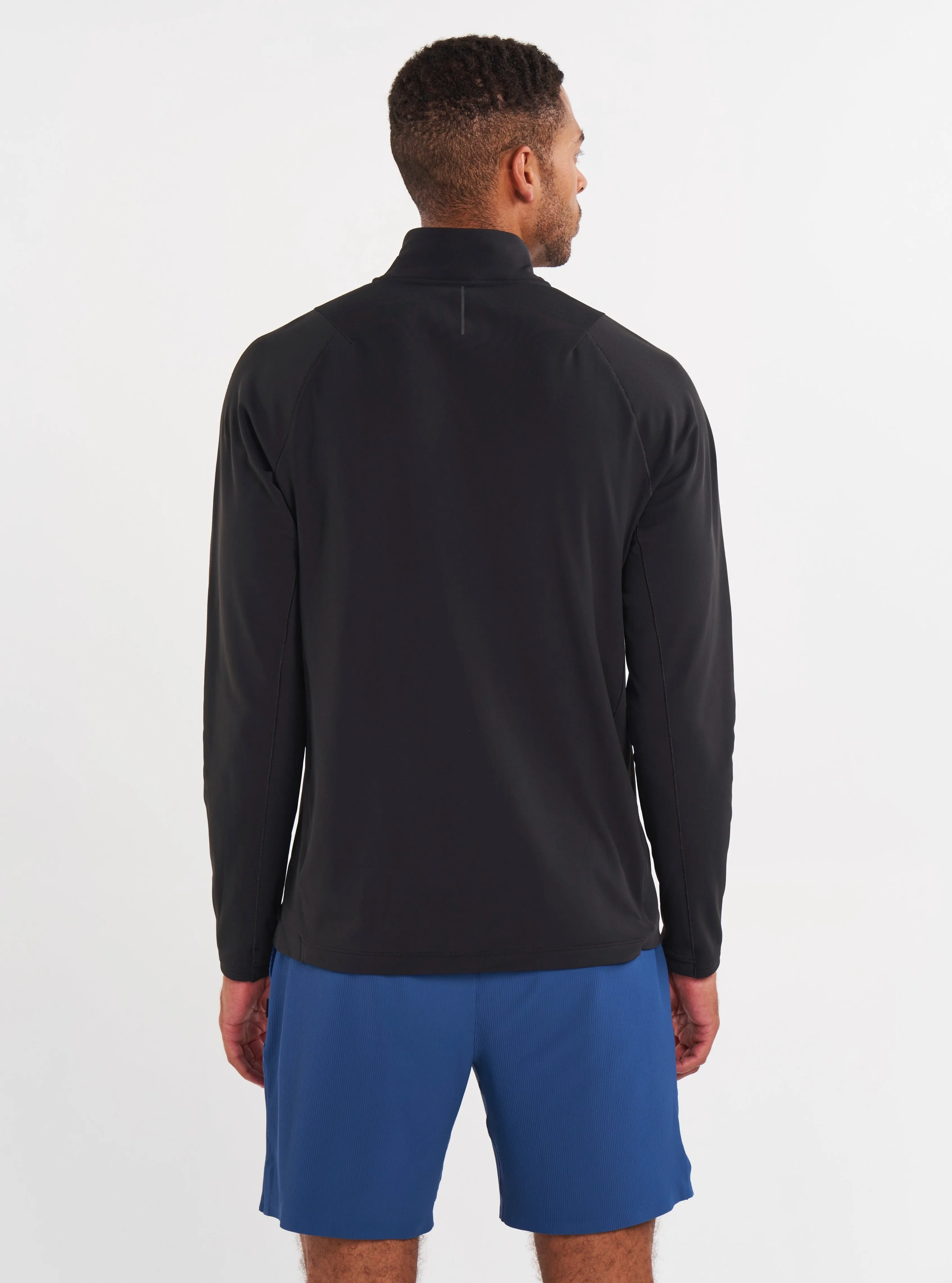ALRN Hi Viz 1/4 Zip - Black