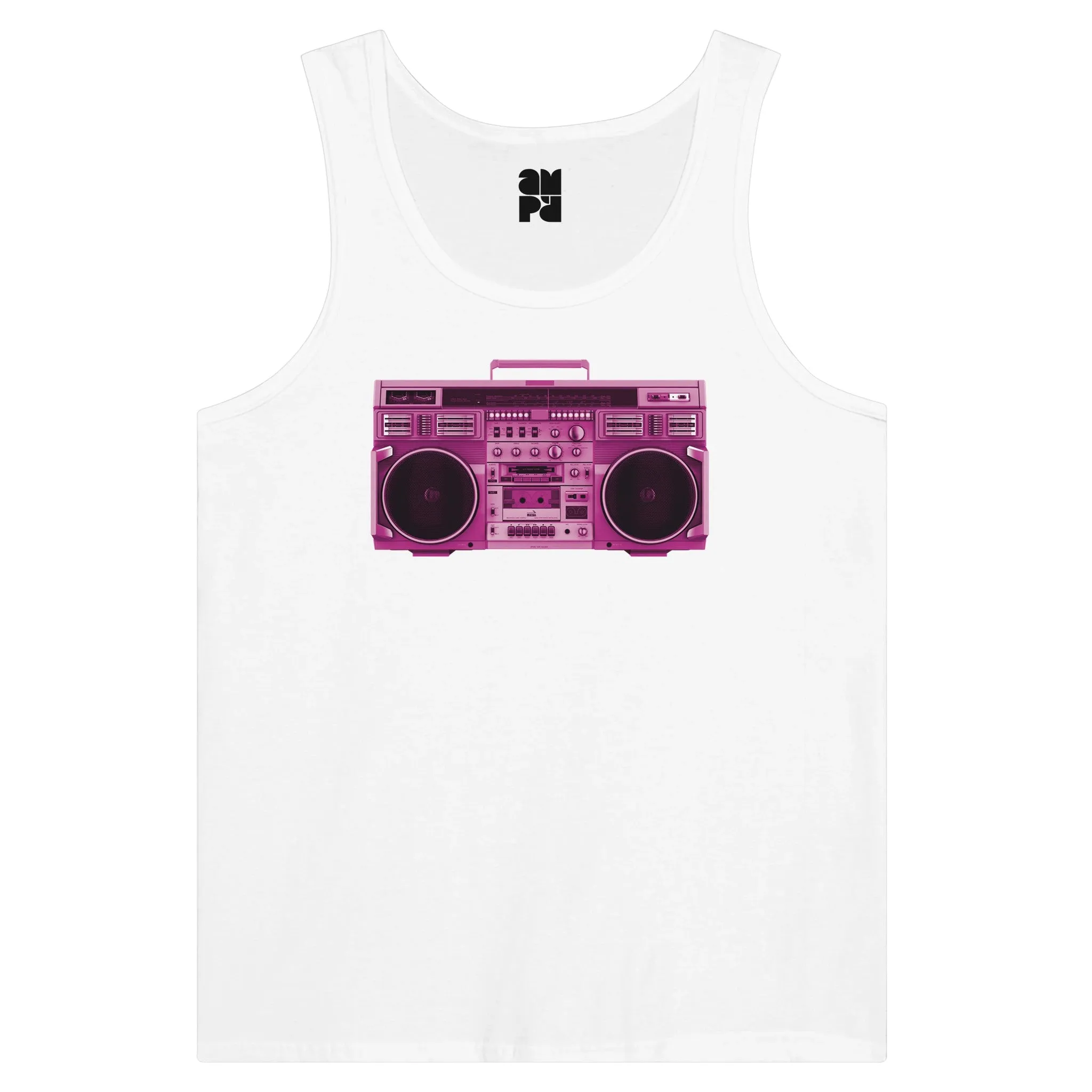 Boom Box Pink  -  Premium Unisex Tank Top