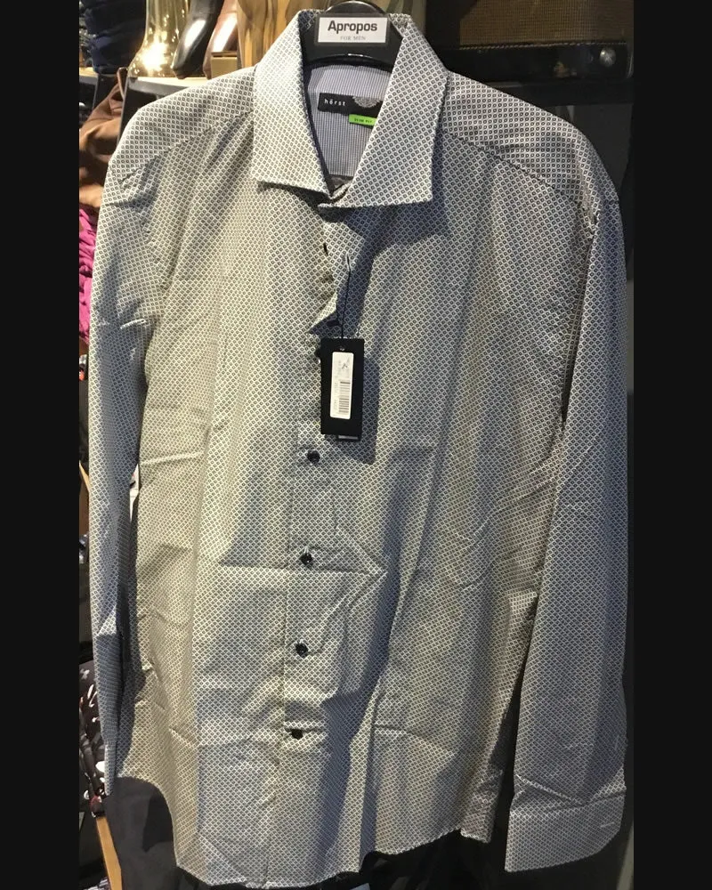 Hrst(Navy) Dress Shirt - HRDL182715