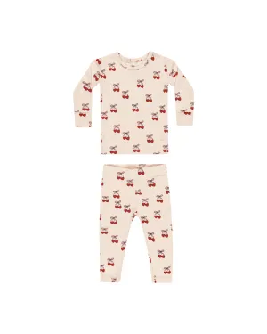 Mon Amour Bamboo Pajama Set in Antique