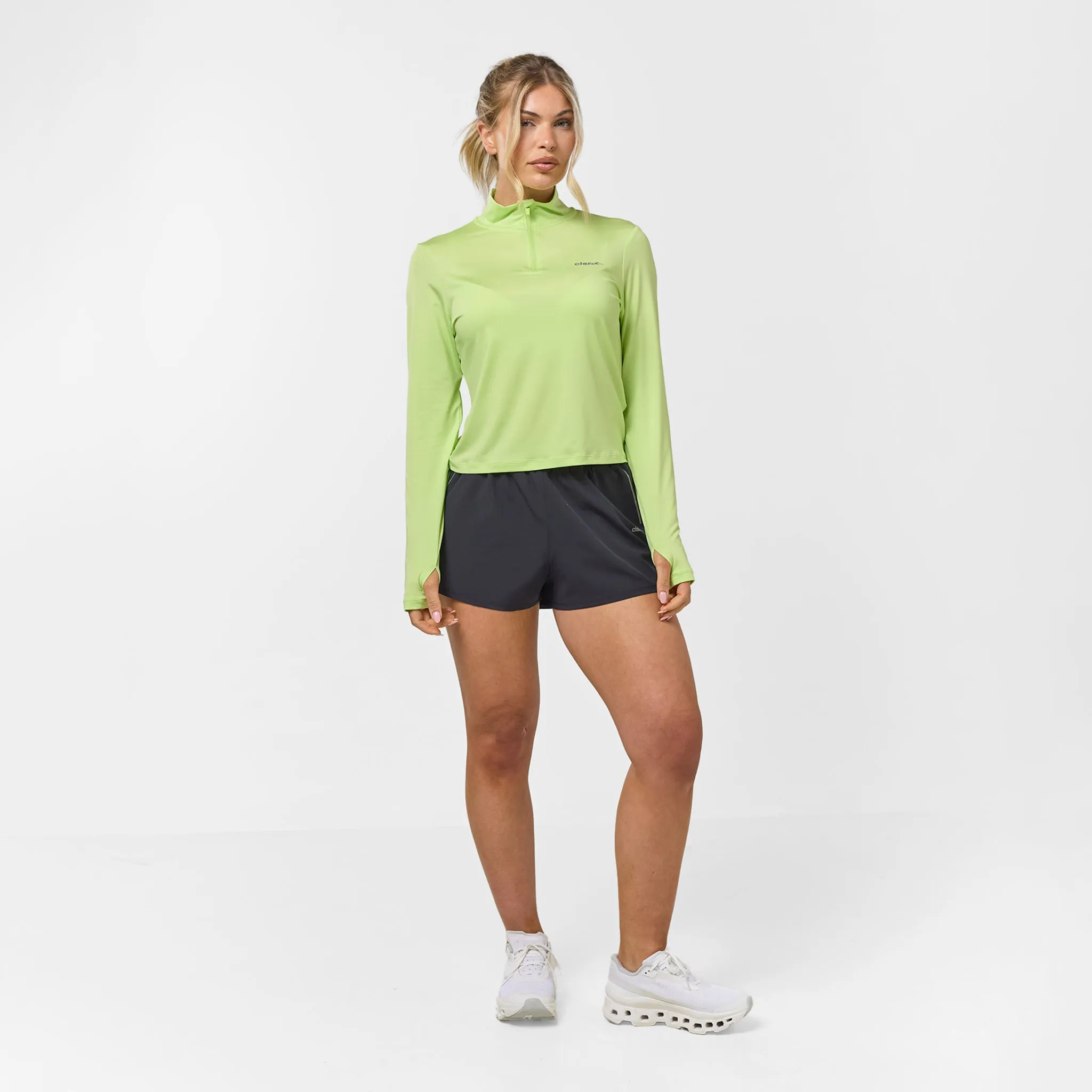 Performance 1/4 Zip Top | Matcha