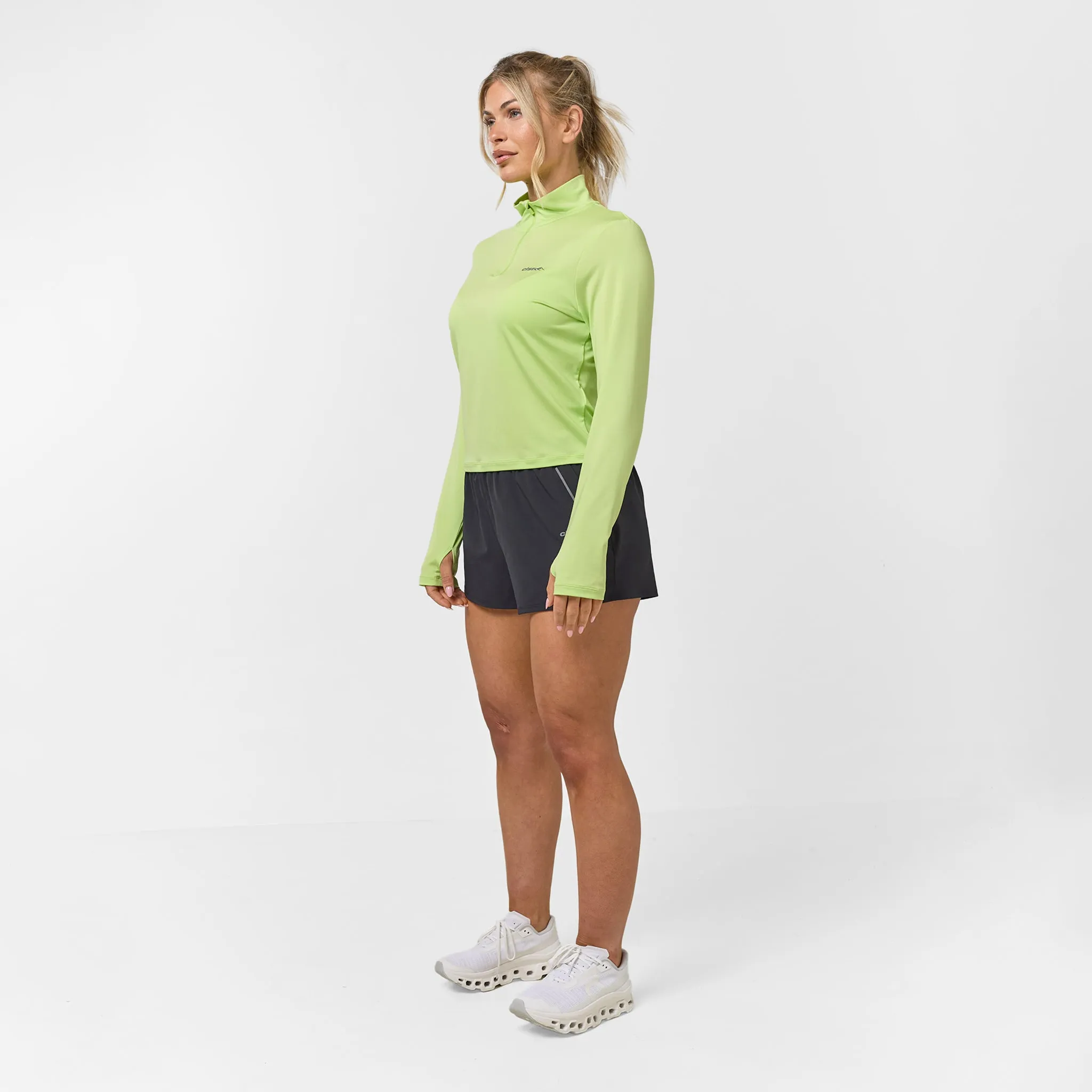Performance 1/4 Zip Top | Matcha