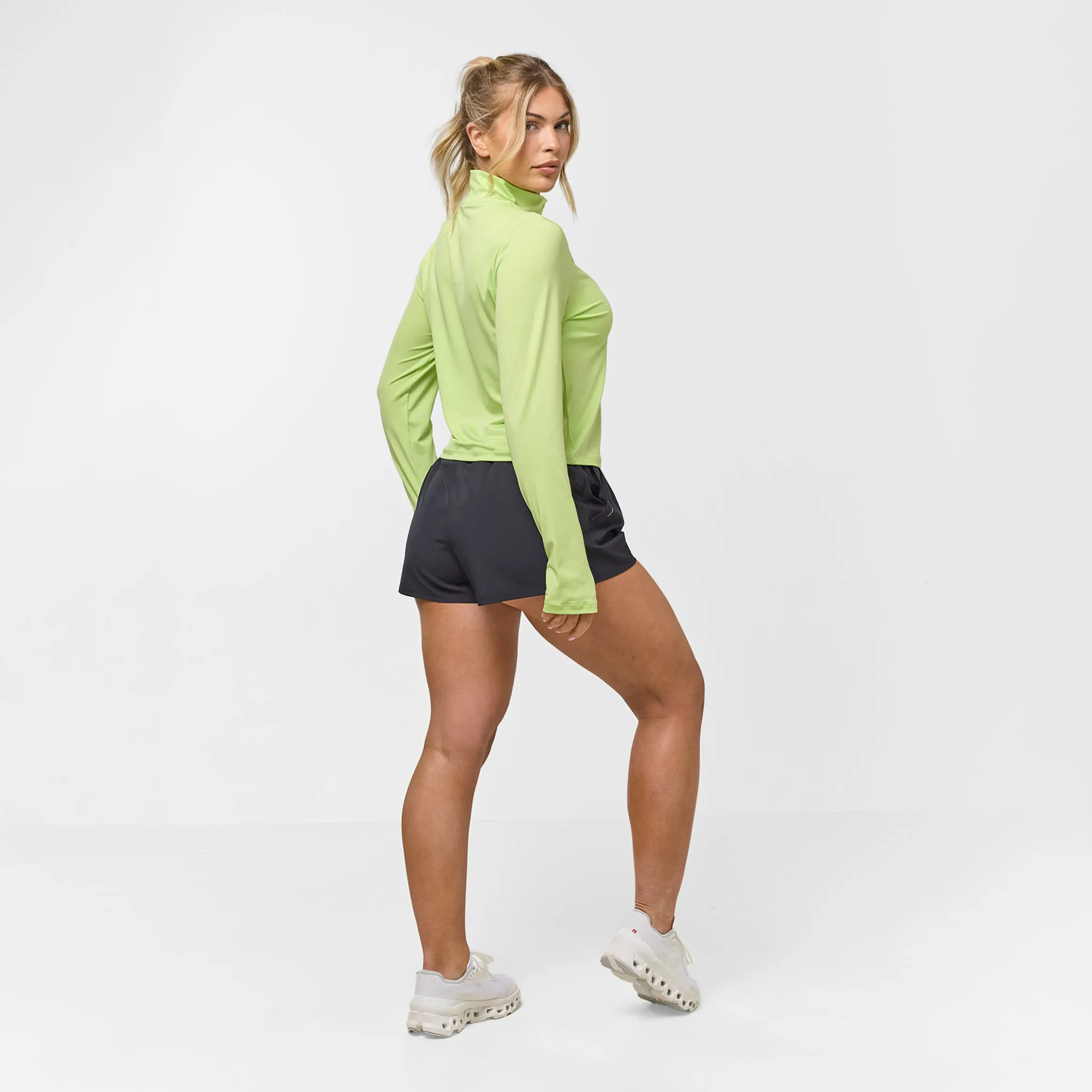 Performance 1/4 Zip Top | Matcha