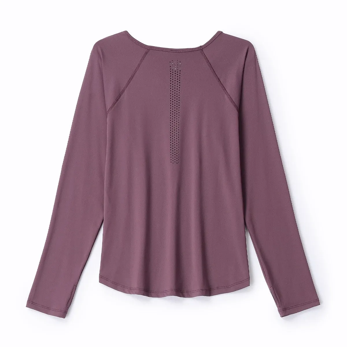 Plus Size Activewear Long Sleeve T Shirt