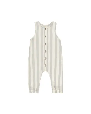Woven Jumpsuit in Sky Stripe